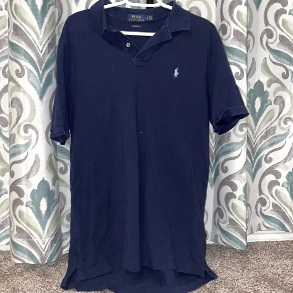 Ralph Lauren Blue Polo Sz LG